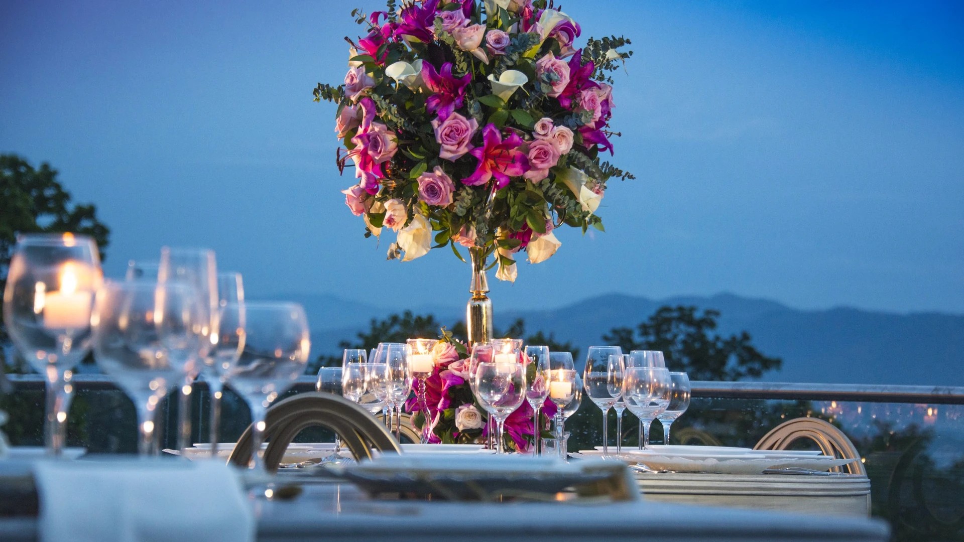 Alquiler de mobiliario elegante para eventos